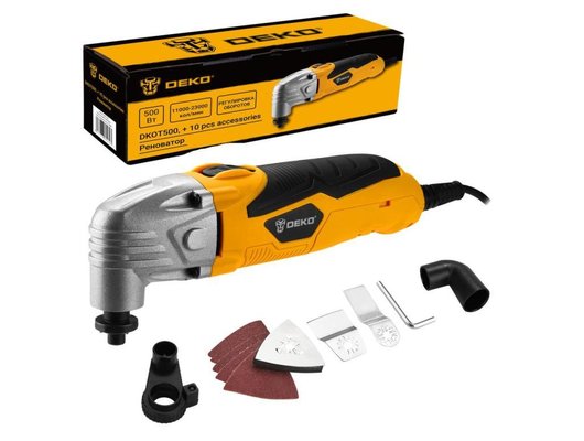 Инструмент DEKO DKOT500 + набор предметов 10 шт 085-1135